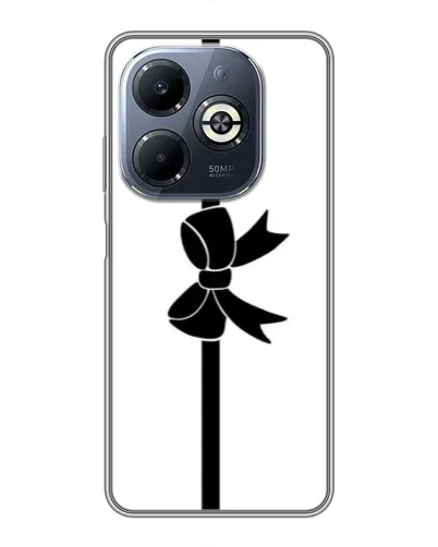 Чехол для Infinix Smart 8 Plus с картинкой «Вертикальный бант» Чехол для Infinix Smart 8 Plus с картинкой «Вертикальный бант»