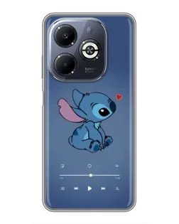 Чохол для Infinix Smart 8 Plus з картинкою «Музичний Stitch» Чохол для Infinix Smart 8 Plus з картинкою «Музичний Stitch»