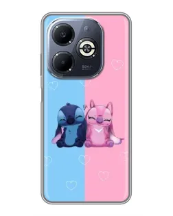 Чохол для Infinix Smart 8 Plus з картинкою «Stitch та Angel Love» Чохол для Infinix Smart 8 Plus з картинкою «Stitch та Angel Love»