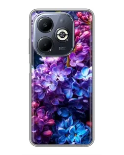 Чохол для Infinix Smart 8 Plus з картинкою «Бузковий цвіт»
