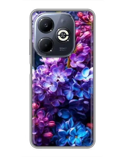 Чехол для Infinix Smart 8 Plus с картинкой «Сиреневый цвет»
