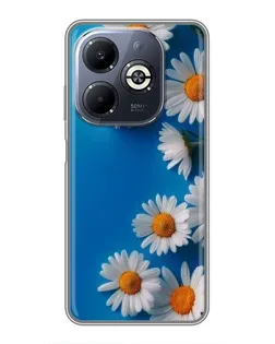 Чохол для Infinix Smart 8 Plus з картинкою «Білосніжні маргаритки»