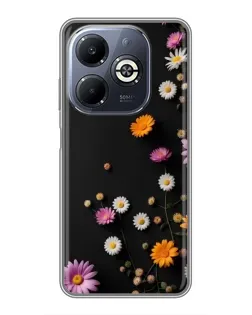 Чохол для Infinix Smart 8 Plus з картинкою «Квіткова композиція»