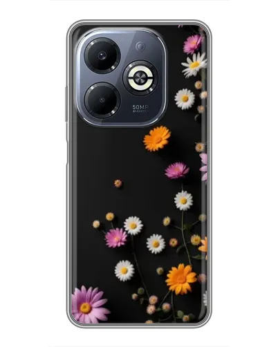 Чехол для Infinix Smart 8 Plus с картинкой «Цветочная композиция»