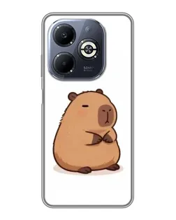 Чохол для Infinix Smart 8 Plus з картинкою «Товстенька капібара»
