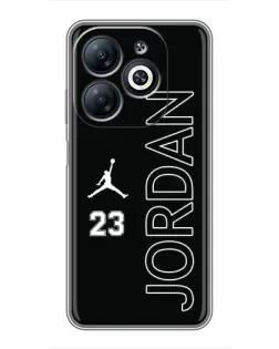 Чехол для Infinix Smart 8 с картинкой «Jordan Vertical»