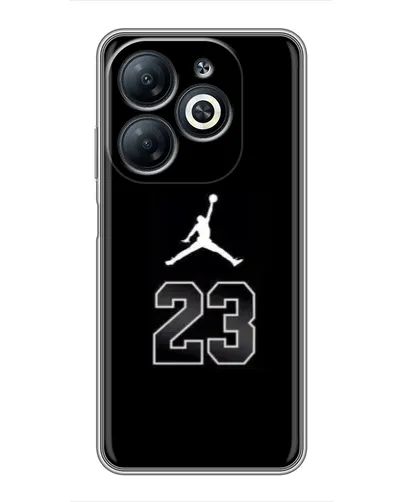 Чехол для Infinix Smart 8 с картинкой «Jordan Flight 23» Чехол для Infinix Smart 8 с картинкой «Jordan Flight 23»