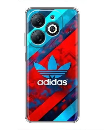 Чехол для Infinix Smart 8 с картинкой «Абстракция Adidas»
