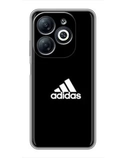 Чехол для Infinix Smart 8 с картинкой «Adidas Red Style»