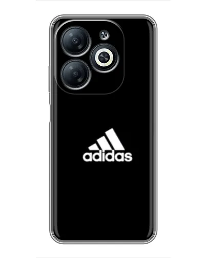 Чехол для Infinix Smart 8 с картинкой «Adidas Red Style»