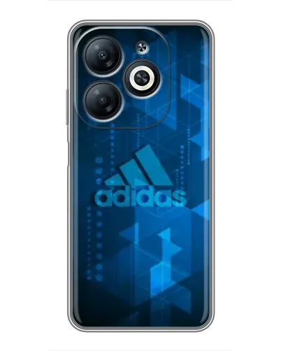 Чехол для Infinix Smart 8 с картинкой «Adidas Sport Art»