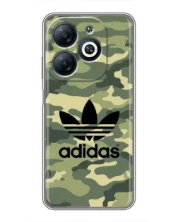 Чехол для Infinix Smart 8 с картинкой «Милитари стиль Adidas»