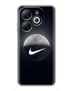 Чехол для Infinix Smart 8 с картинкой «Nike в стиле граффити» Чехол для Infinix Smart 8 с картинкой «Nike в стиле граффити»
