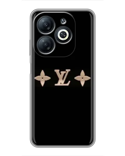 Чехол для Infinix Smart 8 с картинкой «Louis Vuitton — минимализм»