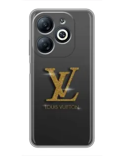 Чехол для Infinix Smart 8 с картинкой «Градиент Louis Vuitton»
