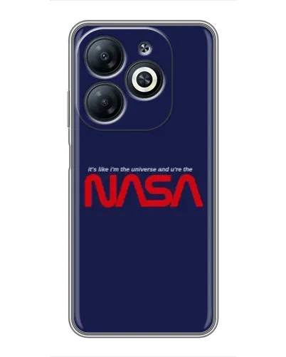 Чехол для Infinix Smart 8 с картинкой «NASA — глубокий космос»