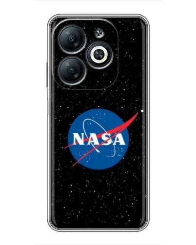 Чехол для Infinix Smart 8 с картинкой «NASA — звездное небо»