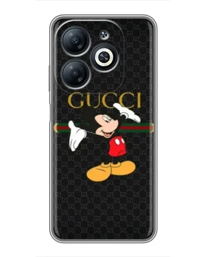 Чохол для Infinix Smart 8 з картинкою «Міккі Маус Gucci»