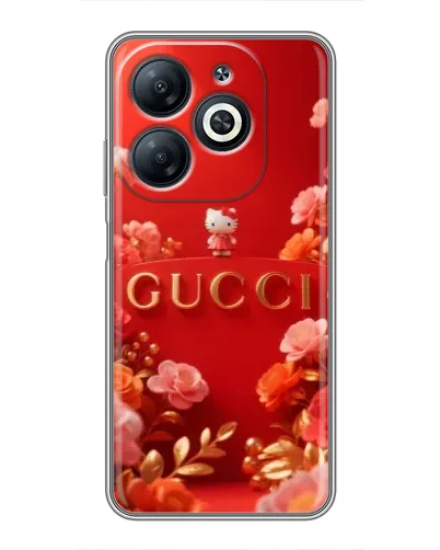 Чохол для Infinix Smart 8 з картинкою «Gucci — золотий сад»