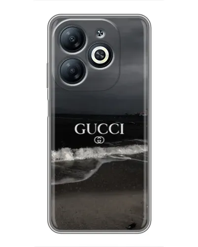 Чохол для Infinix Smart 8 з картинкою «Gucci — морський прибій»