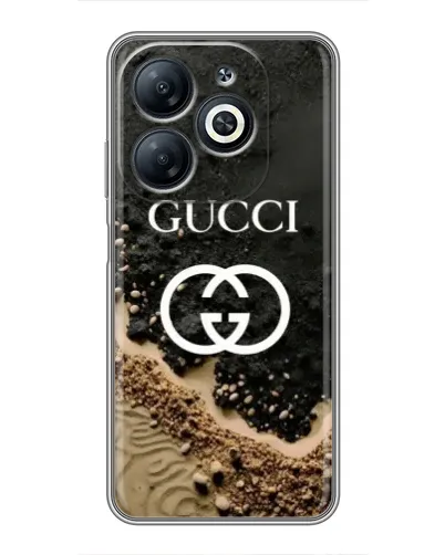 Чохол для Infinix Smart 8 з картинкою «Gucci — піщані дюни»