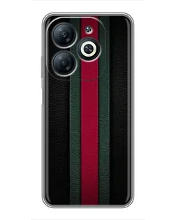Чохол для Infinix Smart 8 з картинкою «Gucci — неонова лінія»