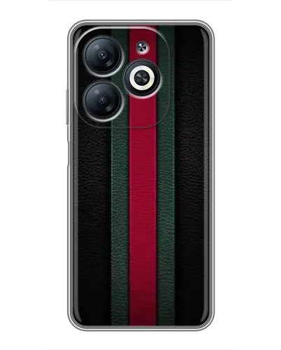 Чохол для Infinix Smart 8 з картинкою «Gucci — неонова лінія»