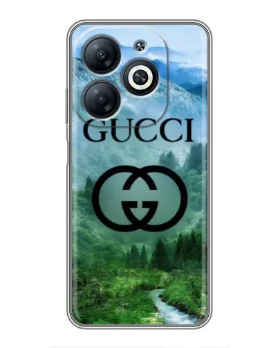 Чохол для Infinix Smart 8 з картинкою «Gucci — гірський пейзаж»