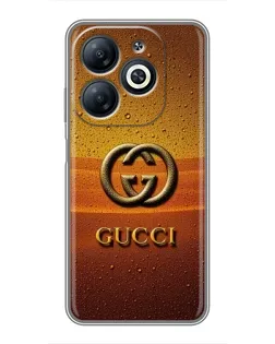 Чехол для Infinix Smart 8 с картинкой «Gucci — солнечный градиент»