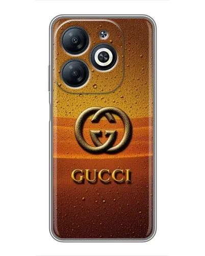 Чехол для Infinix Smart 8 с картинкой «Gucci — солнечный градиент» Чехол для Infinix Smart 8 с картинкой «Gucci — солнечный градиент»