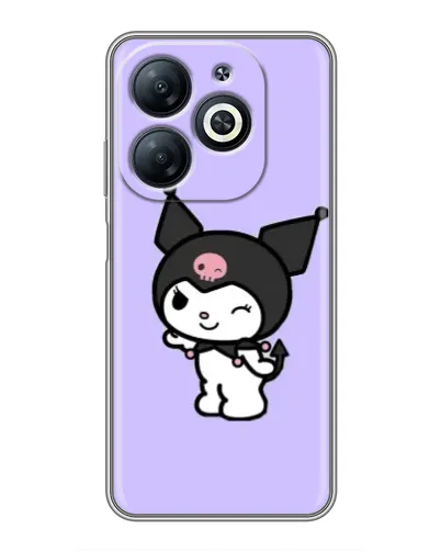 Чехол для Infinix Smart 8 с картинкой «Классическая Kuromi»