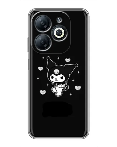 Чехол для Infinix Smart 8 с картинкой «Черная Куроми»