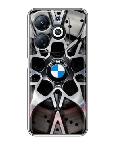 Чехол для Infinix Smart 8 с картинкой «BMW — деталь диска» Чехол для Infinix Smart 8 с картинкой «BMW — деталь диска»