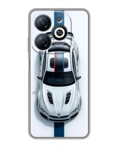 Чехол для Infinix Smart 8 с картинкой «Вид сверху — BMW M» Чехол для Infinix Smart 8 с картинкой «Вид сверху — BMW M»