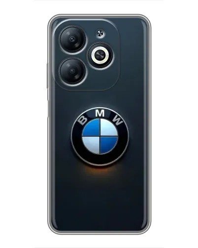 Чехол для Infinix Smart 8 с картинкой «Логотип BMW — минимализм» Чехол для Infinix Smart 8 с картинкой «Логотип BMW — минимализм»