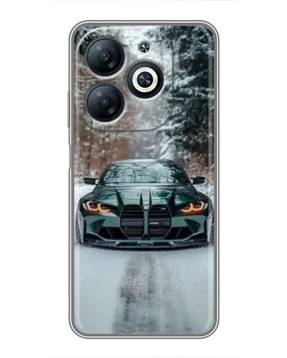 Чехол для Infinix Smart 8 с картинкой «BMW в зимнем лесу» Чехол для Infinix Smart 8 с картинкой «BMW в зимнем лесу»
