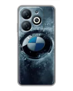 Чохол для Infinix Smart 8 з картинкою «Логотип BMW — лід» Чохол для Infinix Smart 8 з картинкою «Логотип BMW — лід»