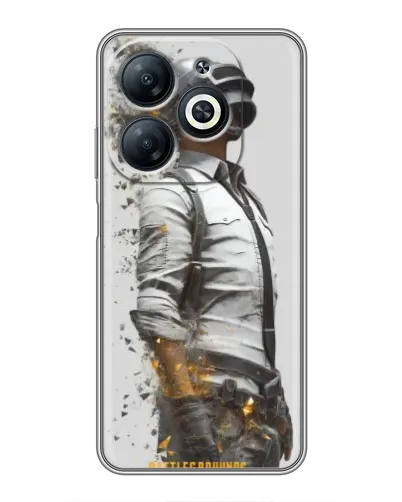 Чехол для Infinix Smart 8 с картинкой «PUBG — боец в пыли» Чехол для Infinix Smart 8 с картинкой «PUBG — боец в пыли»