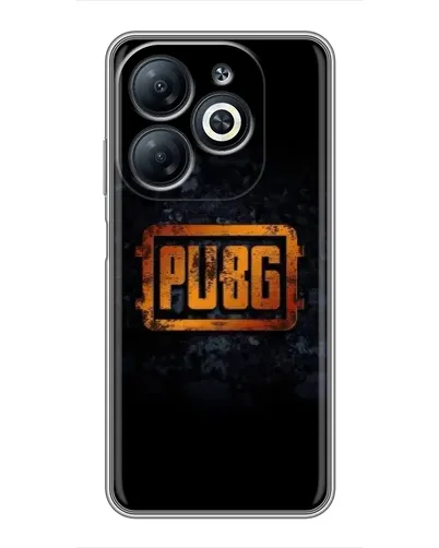 Чехол для Infinix Smart 8 с картинкой «PUBG — золотой логотип» Чехол для Infinix Smart 8 с картинкой «PUBG — золотой логотип»