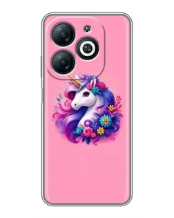 Чохол для Infinix Smart 8 з картинкою «Казковий єдиноріг»