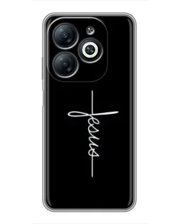 Чехол для Infinix Smart 8 с картинкой «Тонкая линия веры»