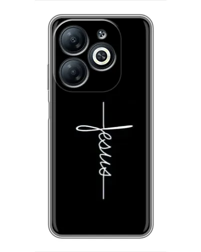 Чехол для Infinix Smart 8 с картинкой «Тонкая линия веры»
