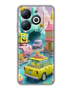 Чохол для Infinix Smart 8 з картинкою «Монстр-трак пригоди»