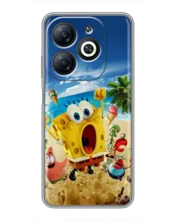 Чохол для Infinix Smart 8 з картинкою «Розваги на пляжі»