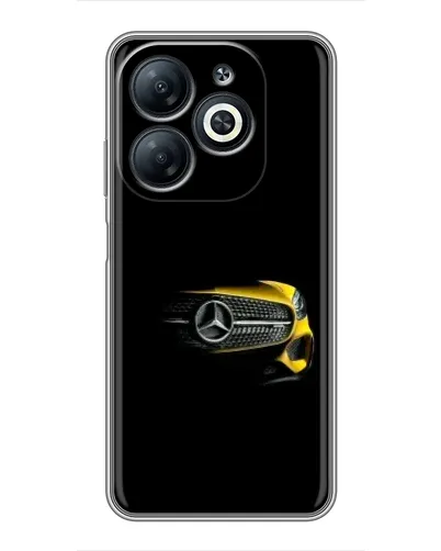Чехол для Infinix Smart 8 с картинкой «Mercedes — ретро стиль» Чехол для Infinix Smart 8 с картинкой «Mercedes — ретро стиль»