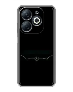 Чехол для Infinix Smart 8 с картинкой «Mercedes Stealth Look»