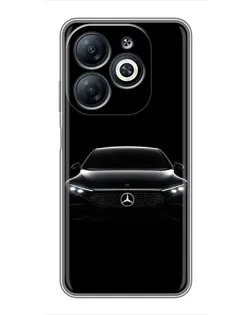 Чехол для Infinix Smart 8 с картинкой «Mercedes Vision — концепт»