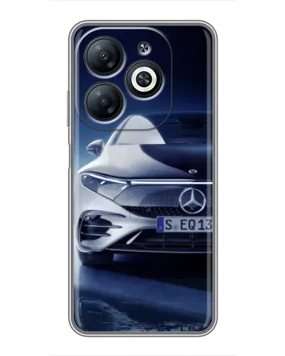 Чехол для Infinix Smart 8 с картинкой «Mercedes EQ — будущее» Чехол для Infinix Smart 8 с картинкой «Mercedes EQ — будущее»