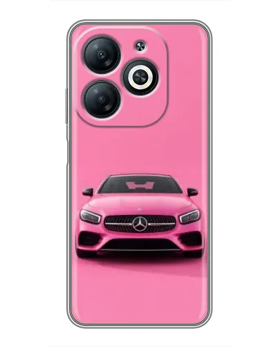 Чехол для Infinix Smart 8 с картинкой «Розовый Mercedes AMG» Чехол для Infinix Smart 8 с картинкой «Розовый Mercedes AMG»