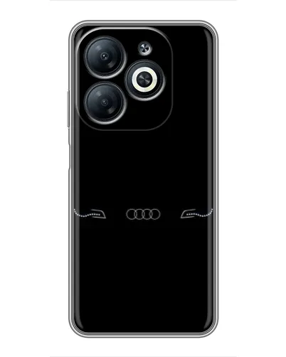 Чехол для Infinix Smart 8 с картинкой «Audi — световой подпись» Чехол для Infinix Smart 8 с картинкой «Audi — световой подпись»